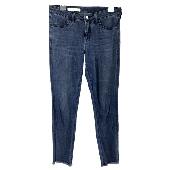 Pilcro and the Letterpress Jeans Womens 30 x 27.5 Stretch Skinny Raw Hem‎ - Picture 1 of 11